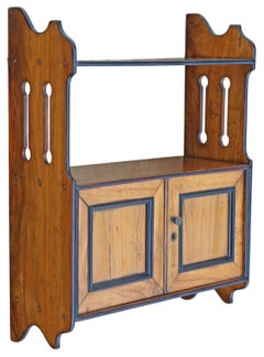 Antique 19th Century Limewood Wall Shelves / Cupboard – Fine Quality