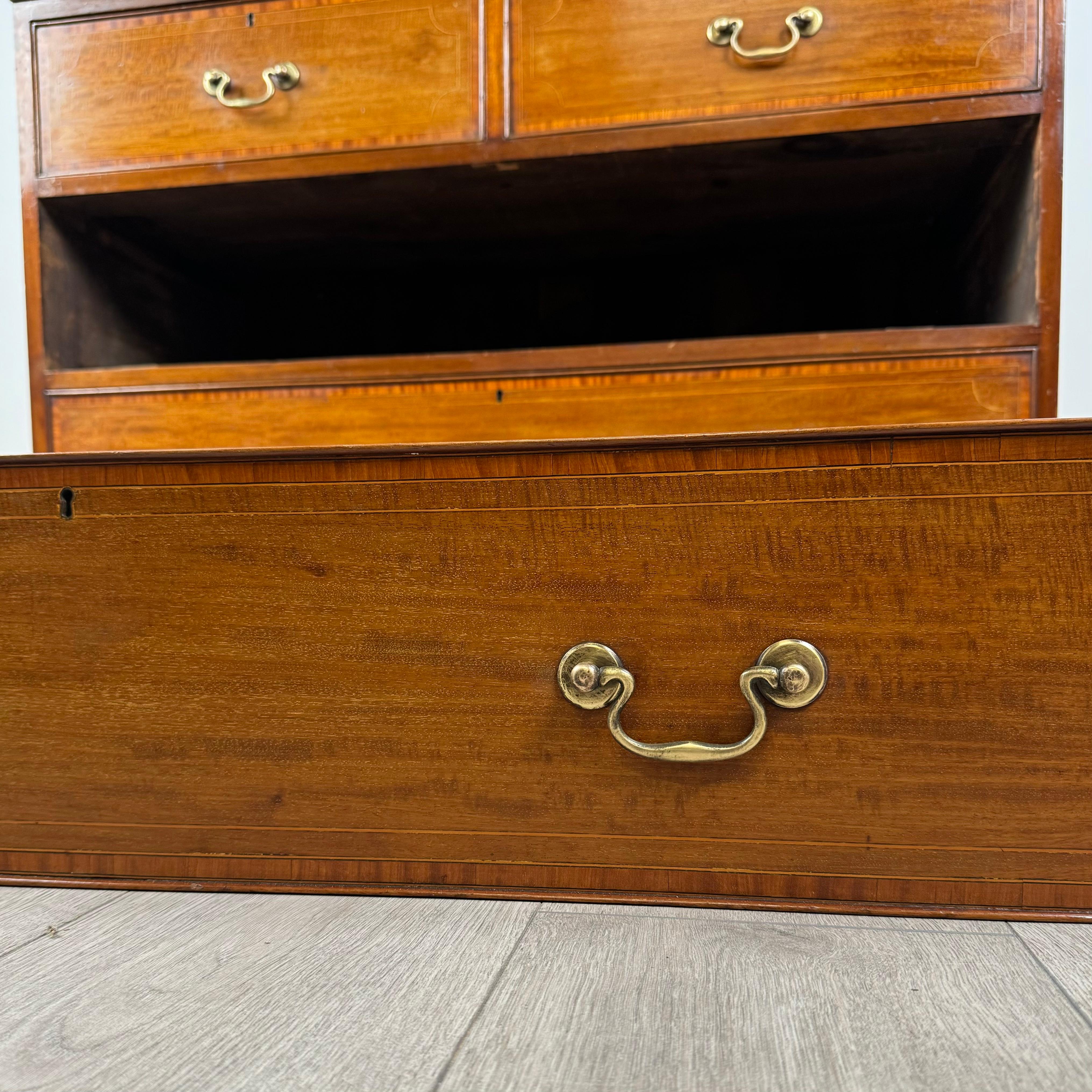 Antiguo Armario Prensa Ropa Del Siglo XIX En Caoba ( REF AF-3509 ) en venta 4