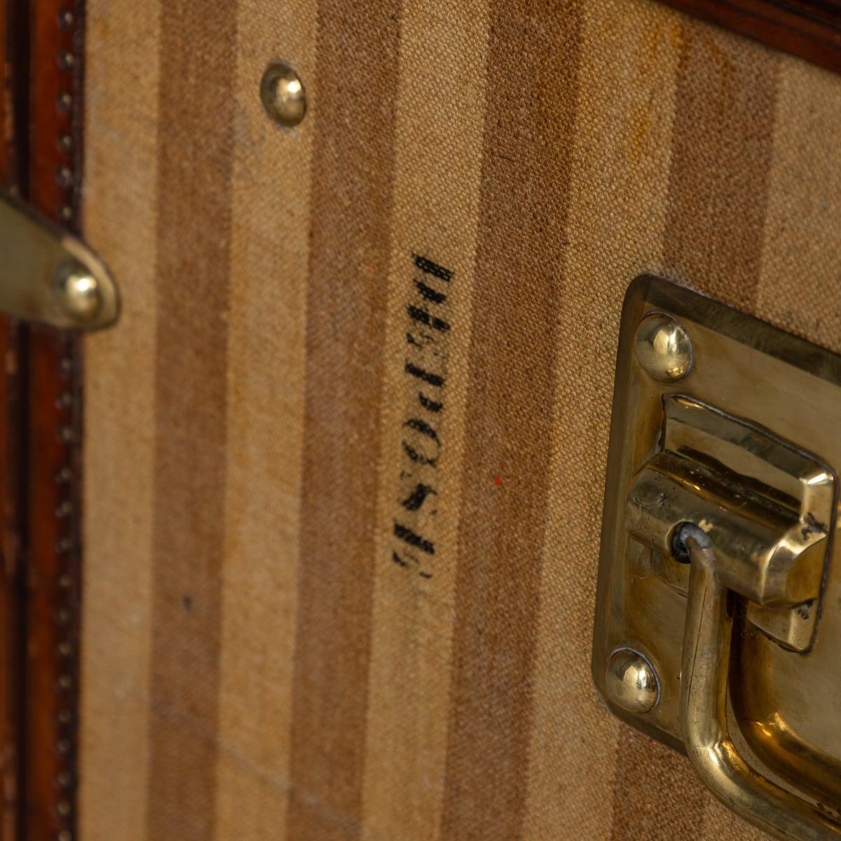 Antique 19th Century Louis Vuitton Courier Trunk, France c.1872 12
