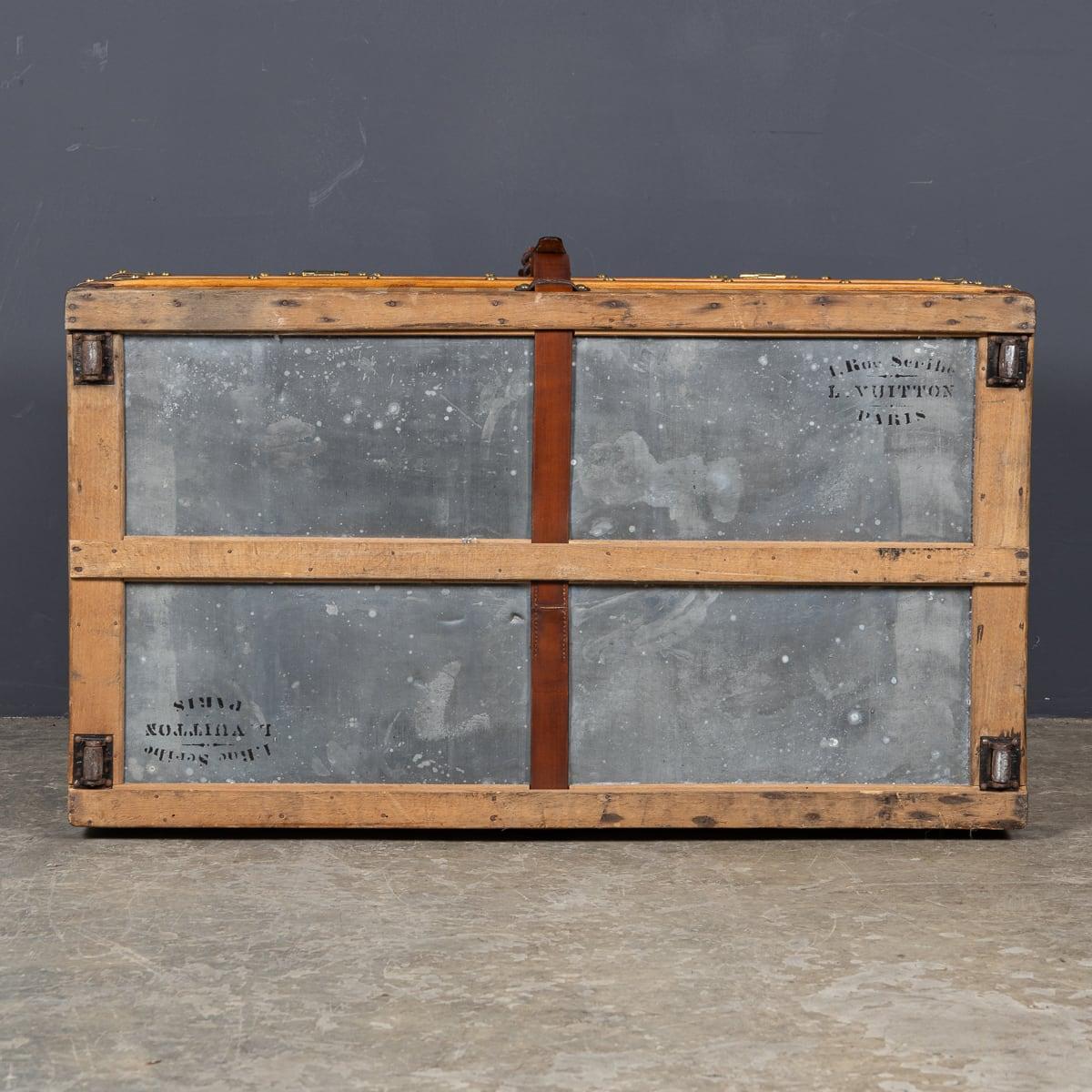 Antique 19th Century Louis Vuitton Courier Trunk, France c.1872 2