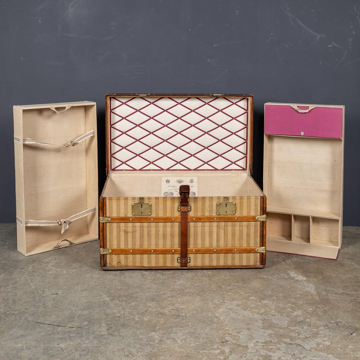 Antique 19th Century Louis Vuitton Courier Trunk, France c.1872 3