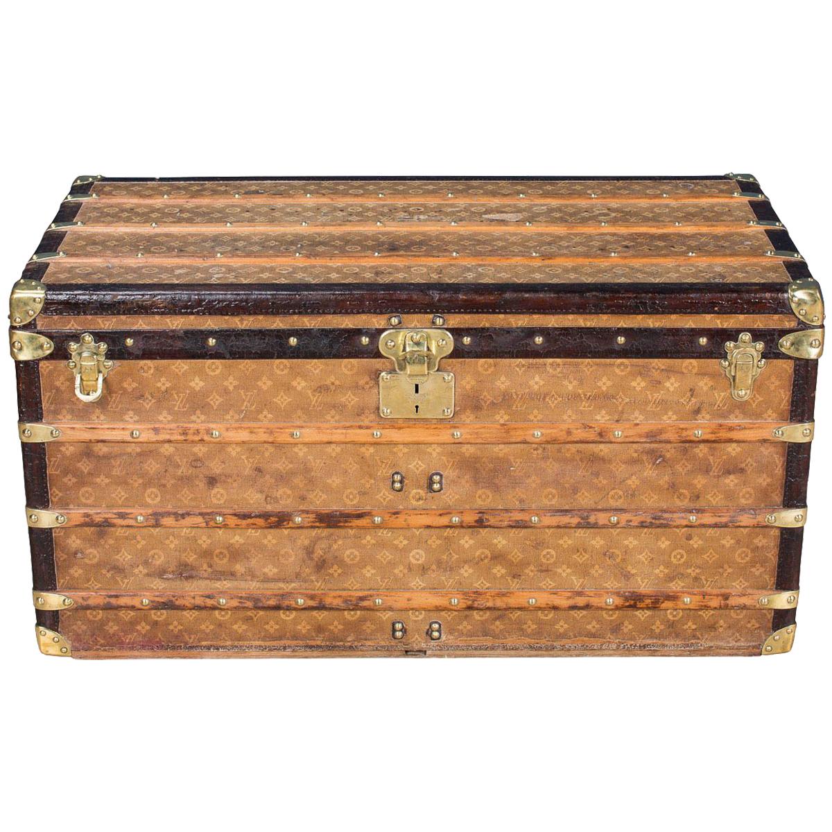 Louis Vuitton Classic Monogram Steamer Trunk, Early 1900's . , Lot  #58658