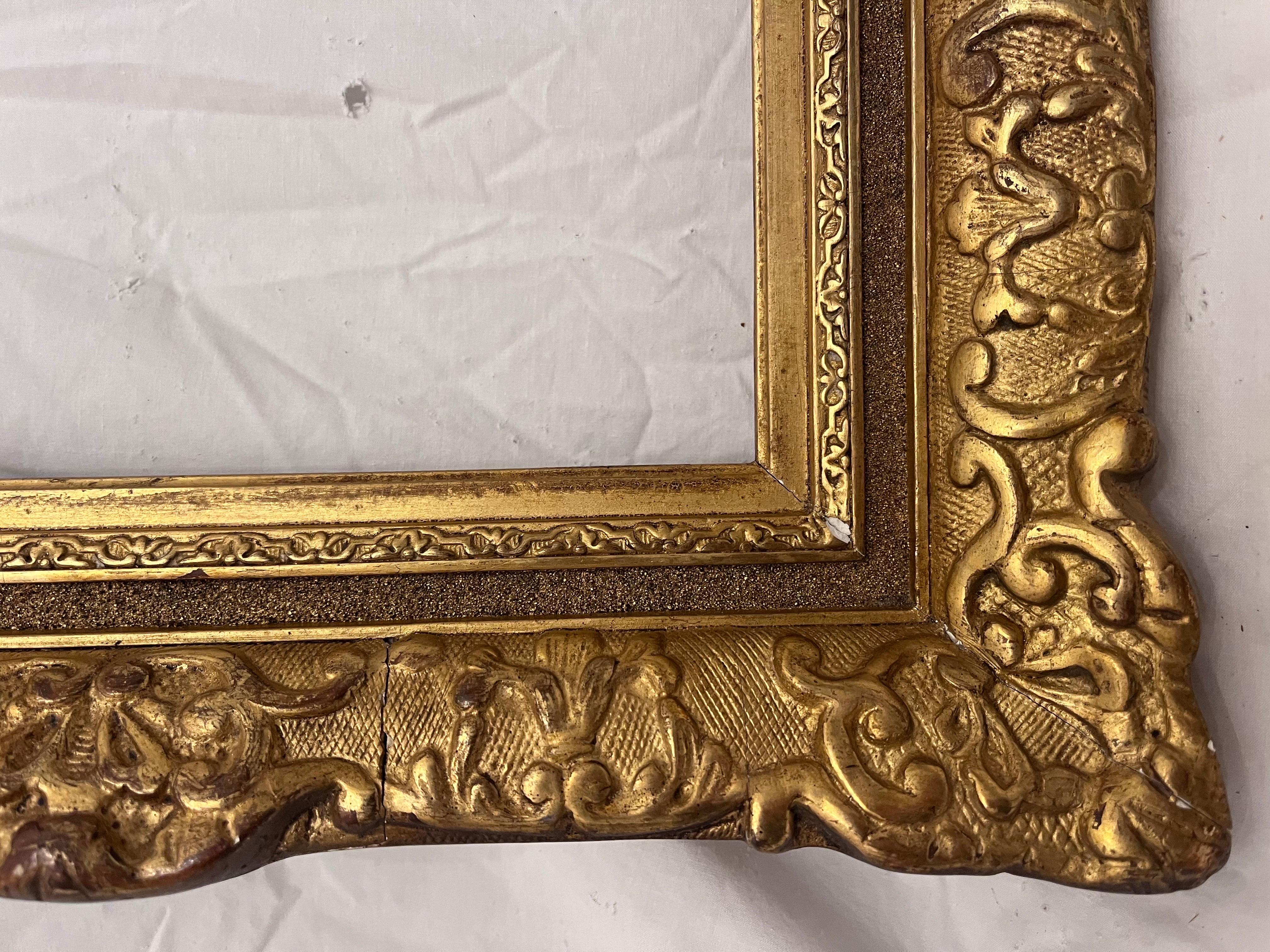 Antique 19th Century Louis XIV Style Dubourg Ornate French Picture Frame 15 x 10 1