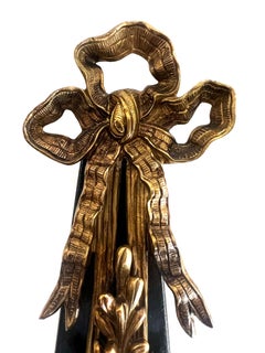 Antique 19th Century Louis XVI Gilt Bronze Wall Sconces