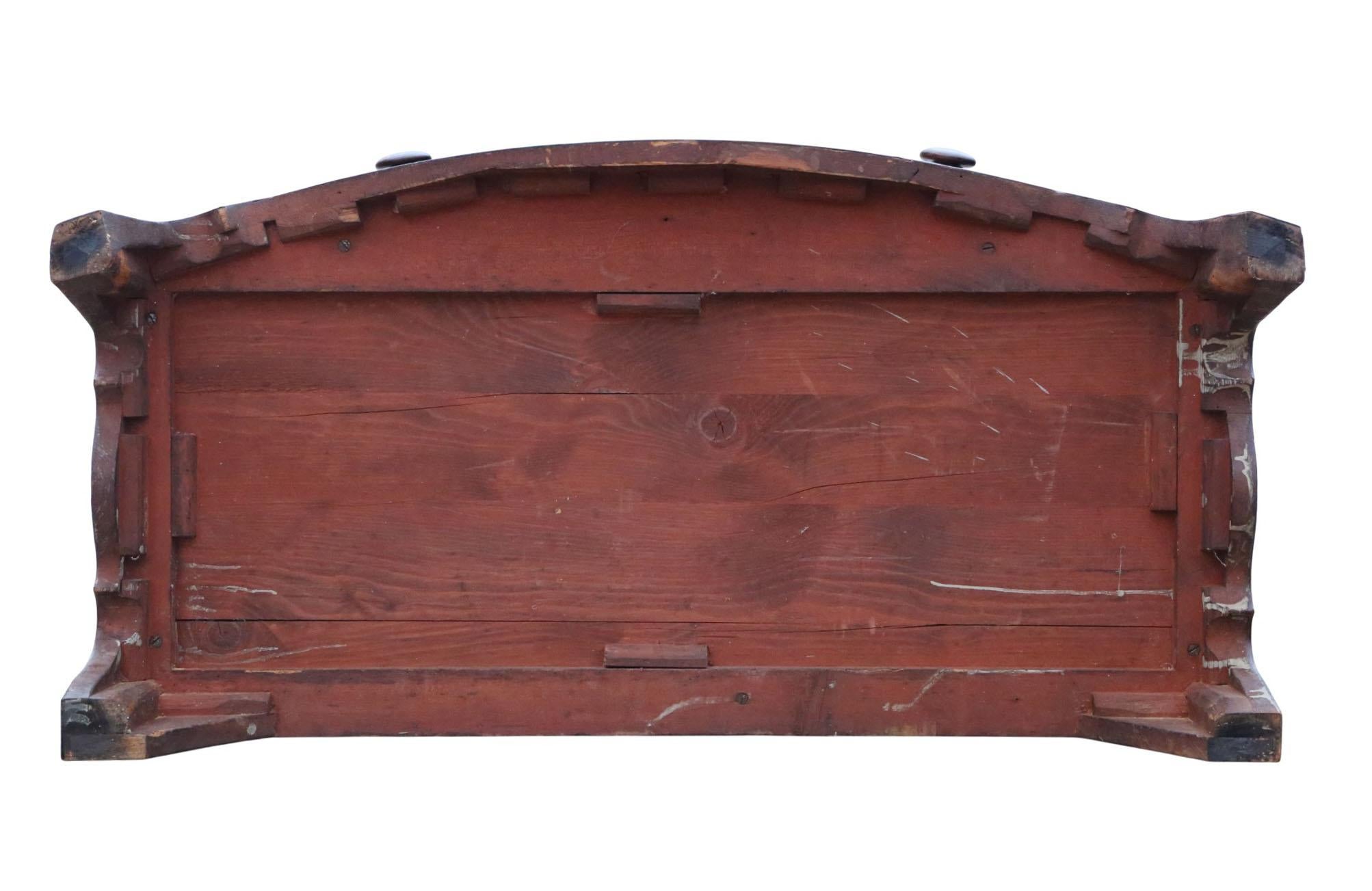 Antica cassettiera ad arco in mogano del XIX secolo - Qualità pregiata Gillows in vendita 3