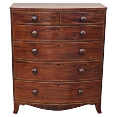 Antica cassettiera ad arco in mogano del XIX secolo - Qualità pregiata Gillows