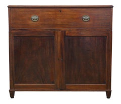 Antique 19th Century Mahogany Campaign Chest of Drawers