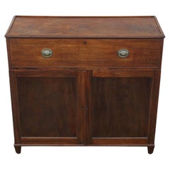Antique 19th Century Mahogany Campaign Chest of Drawers