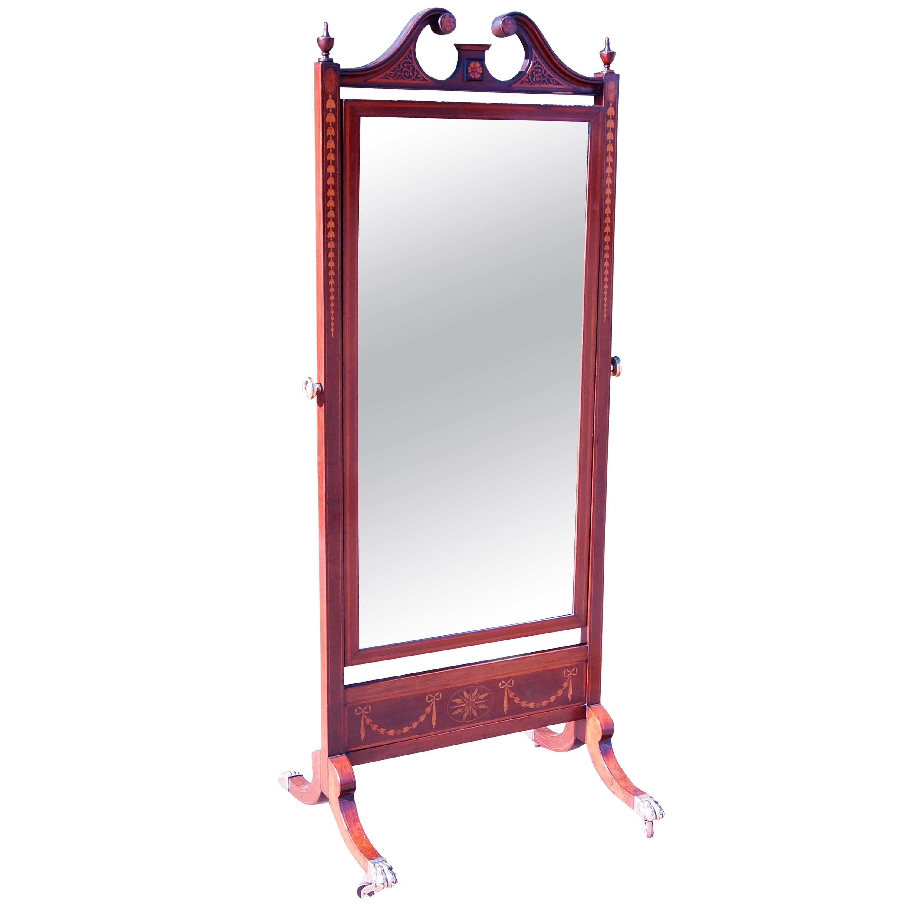 Antique Floor Mirrors and FullLength Mirrors For Sale in United