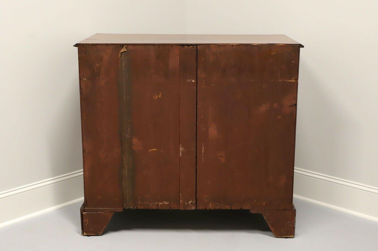 Antique 19th Century Mahogany Chippendale Five-Drawer Chest In Good Condition For Sale In Charlotte, NC