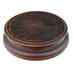 Antique 19th Century Mahogany Jardinere Planter Vase Sculpture Stand