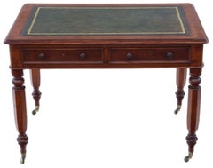 Antique 19th Century Mahogany Writing Desk – Fine Quality Dressing or Side Table