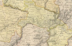 Antique 19th Century Map of China by Blackie & Son, 1882