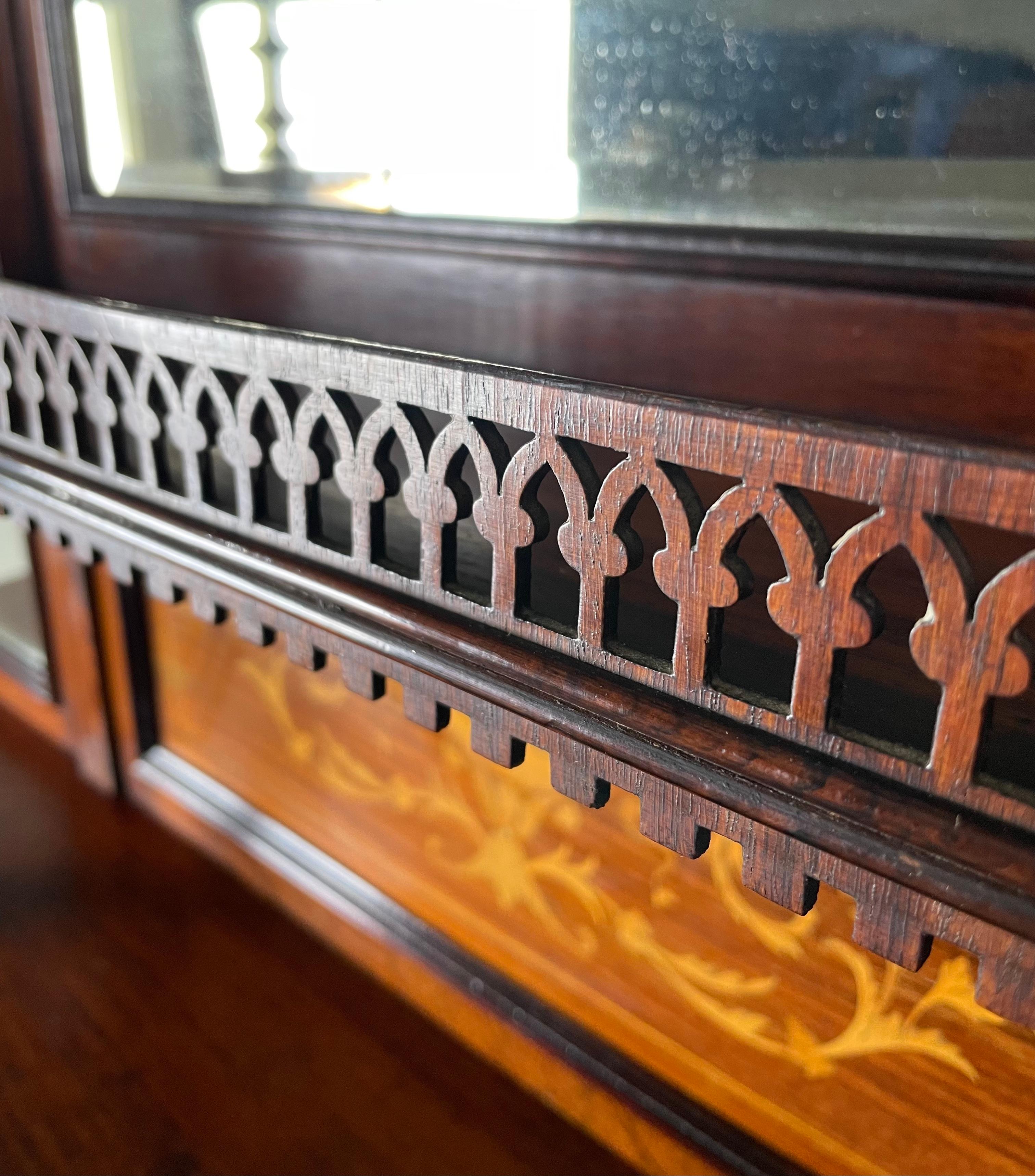 Antikes Sideboard mit Intarsien aus Palisanderholz aus dem 19. Jahrhundert ( REF AF-1935) im Angebot 5