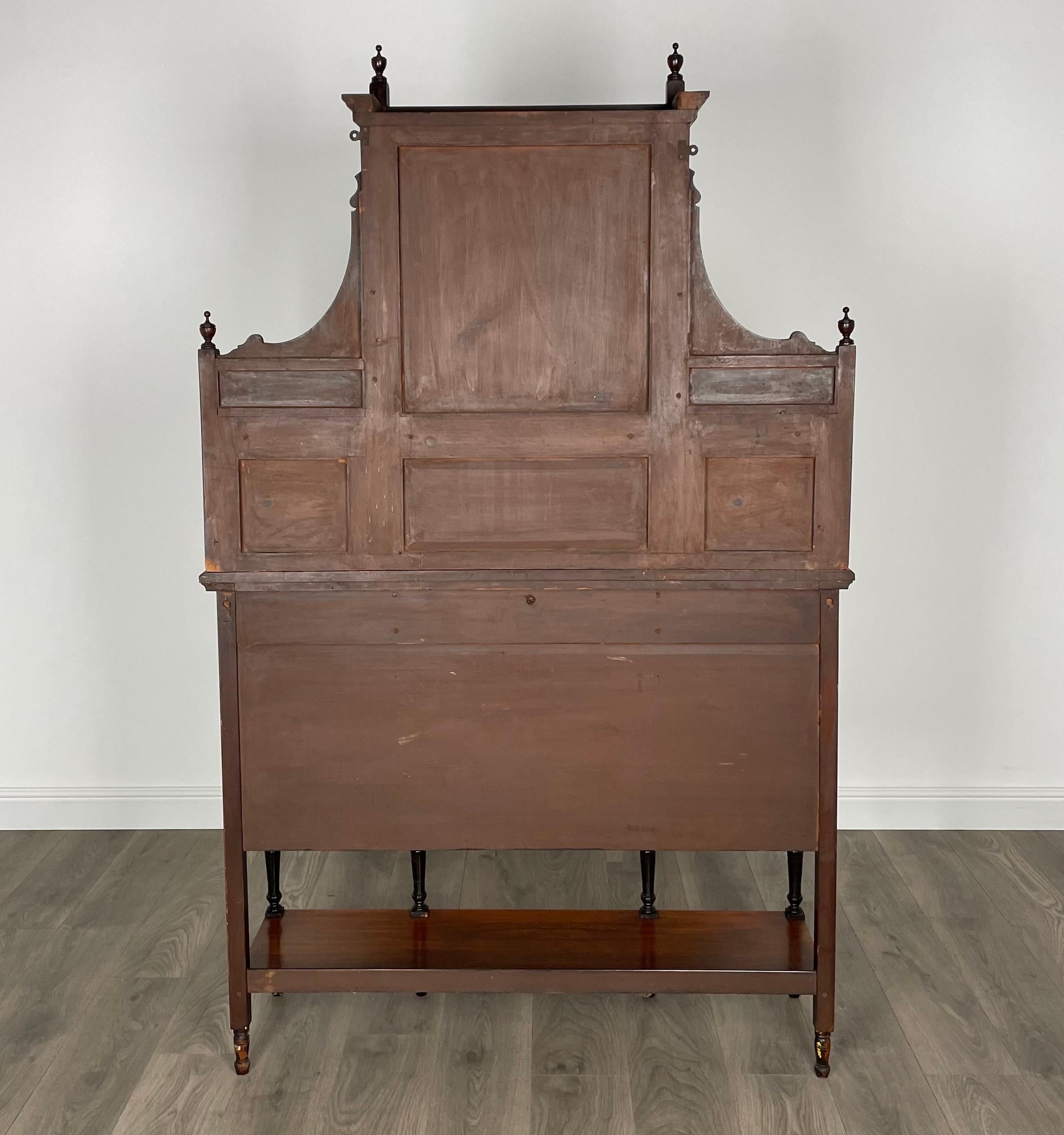 Antikes Sideboard mit Intarsien aus Palisanderholz aus dem 19. Jahrhundert ( REF AF-1935) (Rosenholz) im Angebot
