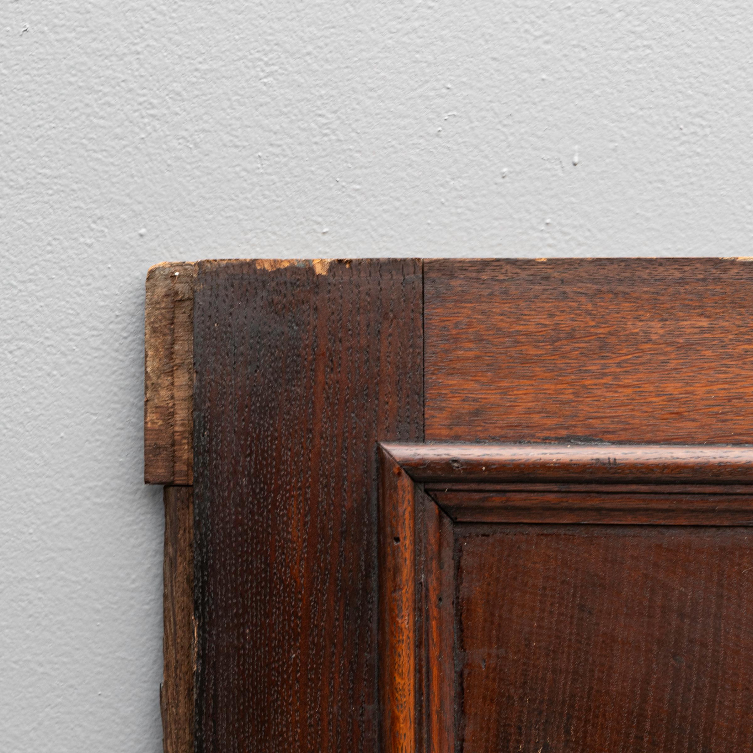 Antique 19th Century Oak and Elm Panelling  Panelled Room - 7 Panels In Good Condition For Sale In Ware, GB