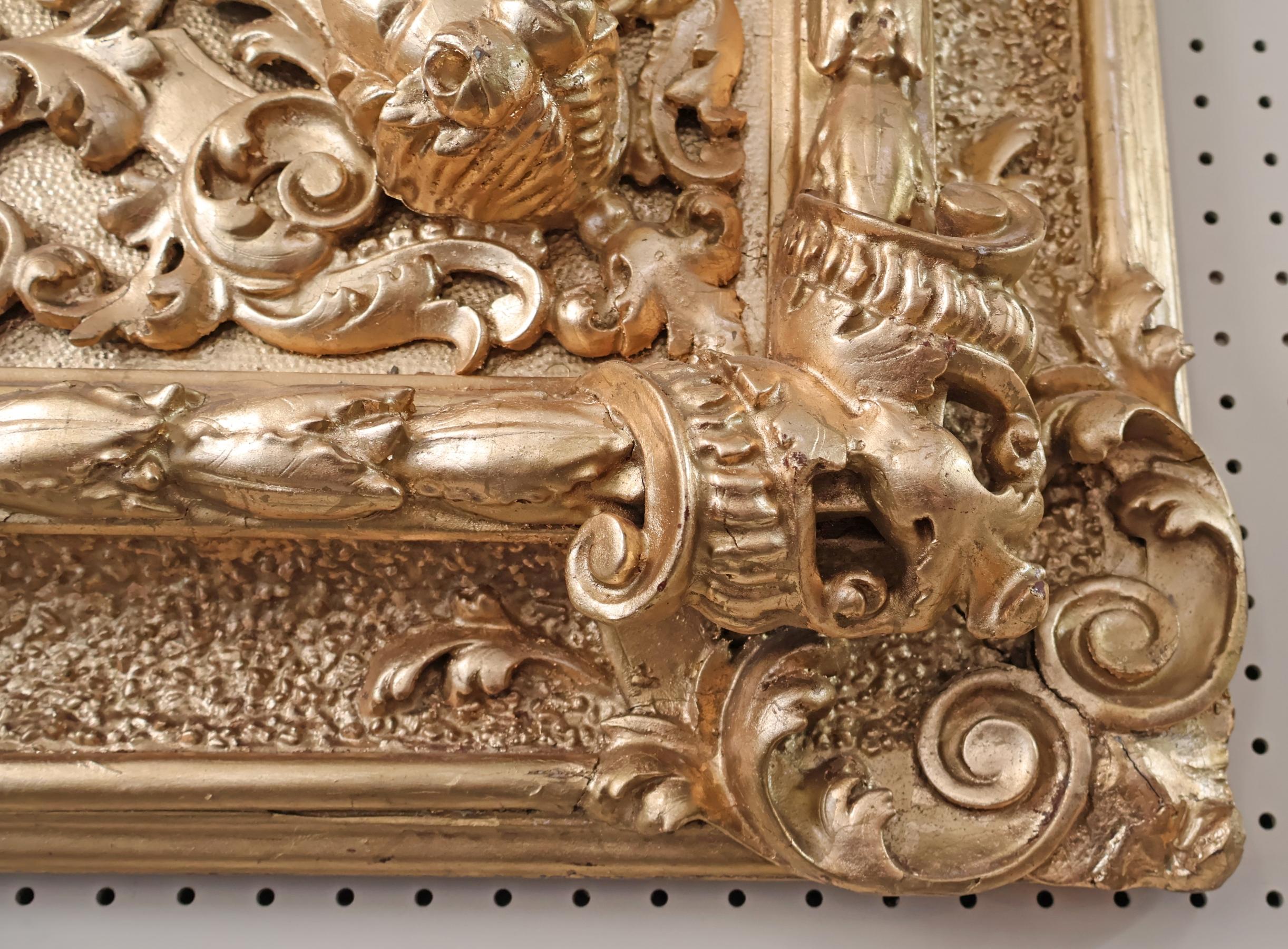 ​Antique 19th Century Oil on Canvas Madonna of The Chair After Raphael en vente 10