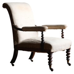 Antique 19th Century Open Armchair by Miles & Edwards