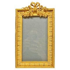 Marco antiguo de bronce dorado ormolu del siglo XIX