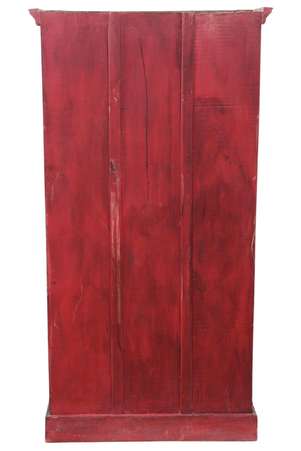Antiguo armario de despensa pintado del siglo XIX Almacenamiento de gran calidad en venta 6