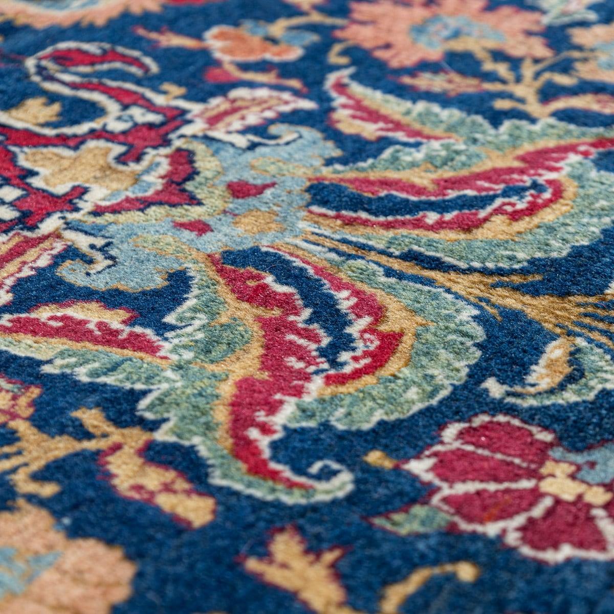 Antico tappeto persiano del XIX secolo, coppia di rari tappeti Tabriz fatti a mano del 1880 ca. in vendita 12