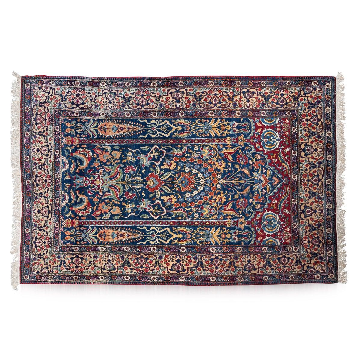 Altro Antico tappeto persiano del XIX secolo, coppia di rari tappeti Tabriz fatti a mano del 1880 ca. in vendita