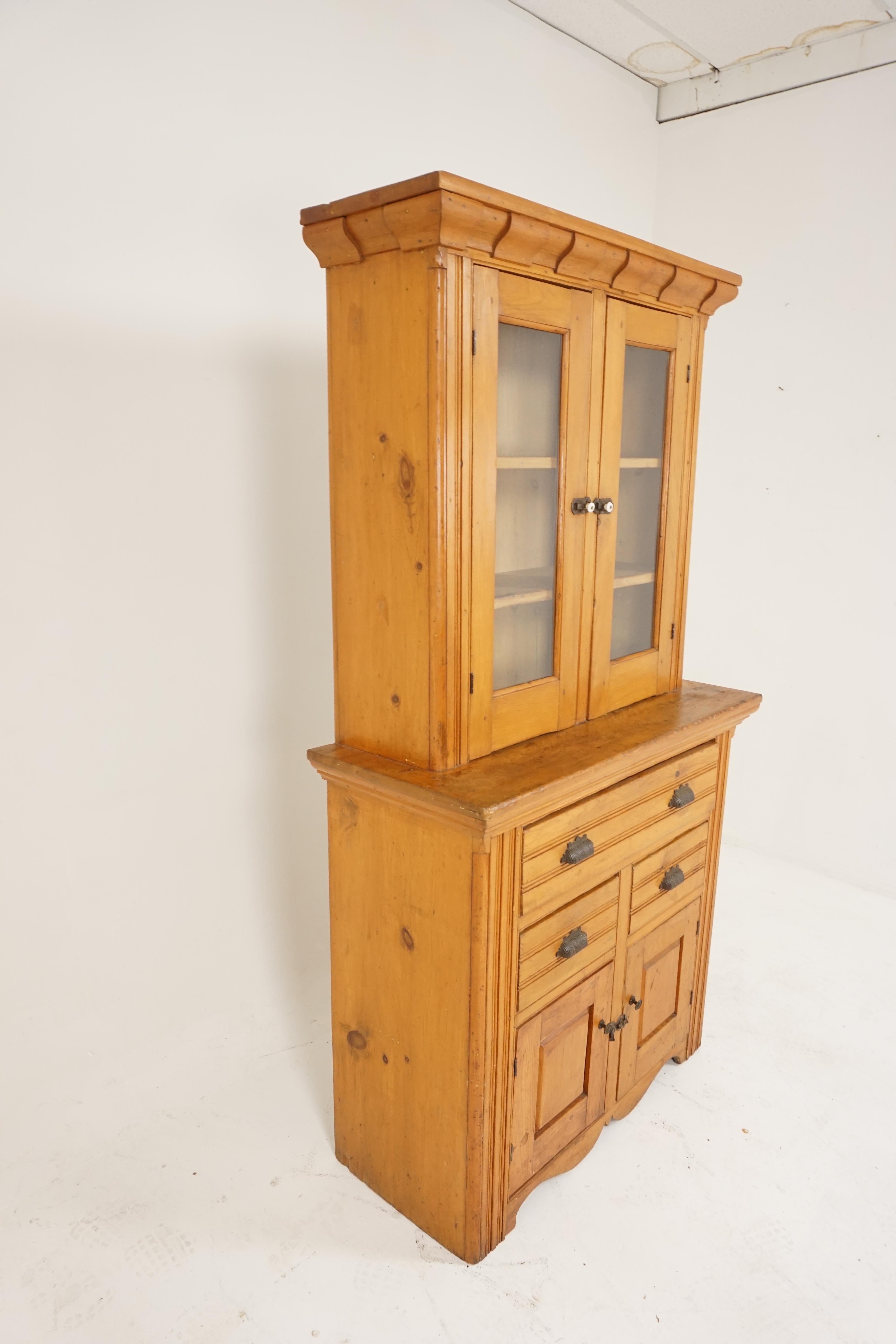 antique buffet and hutch