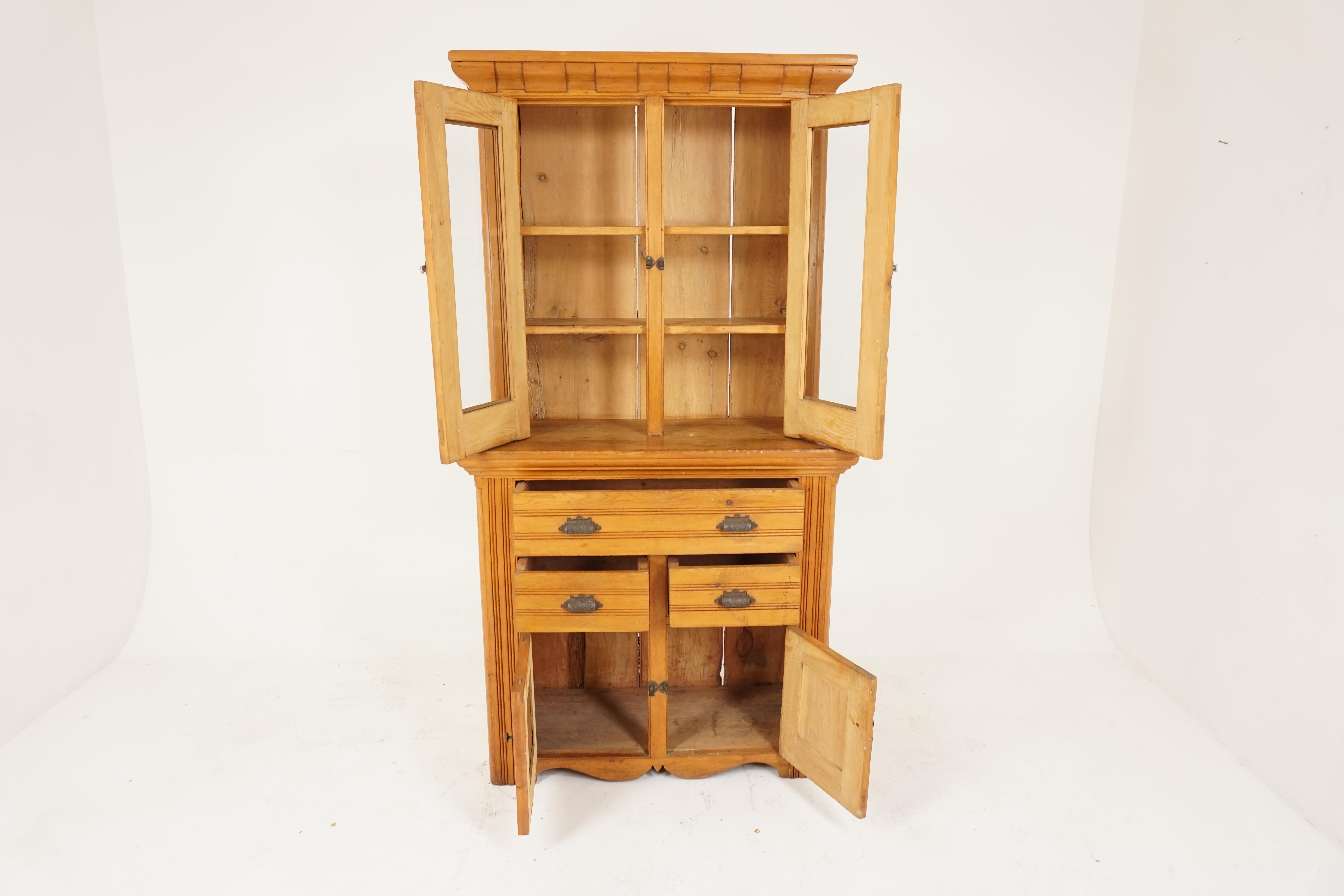 pine buffet and hutch