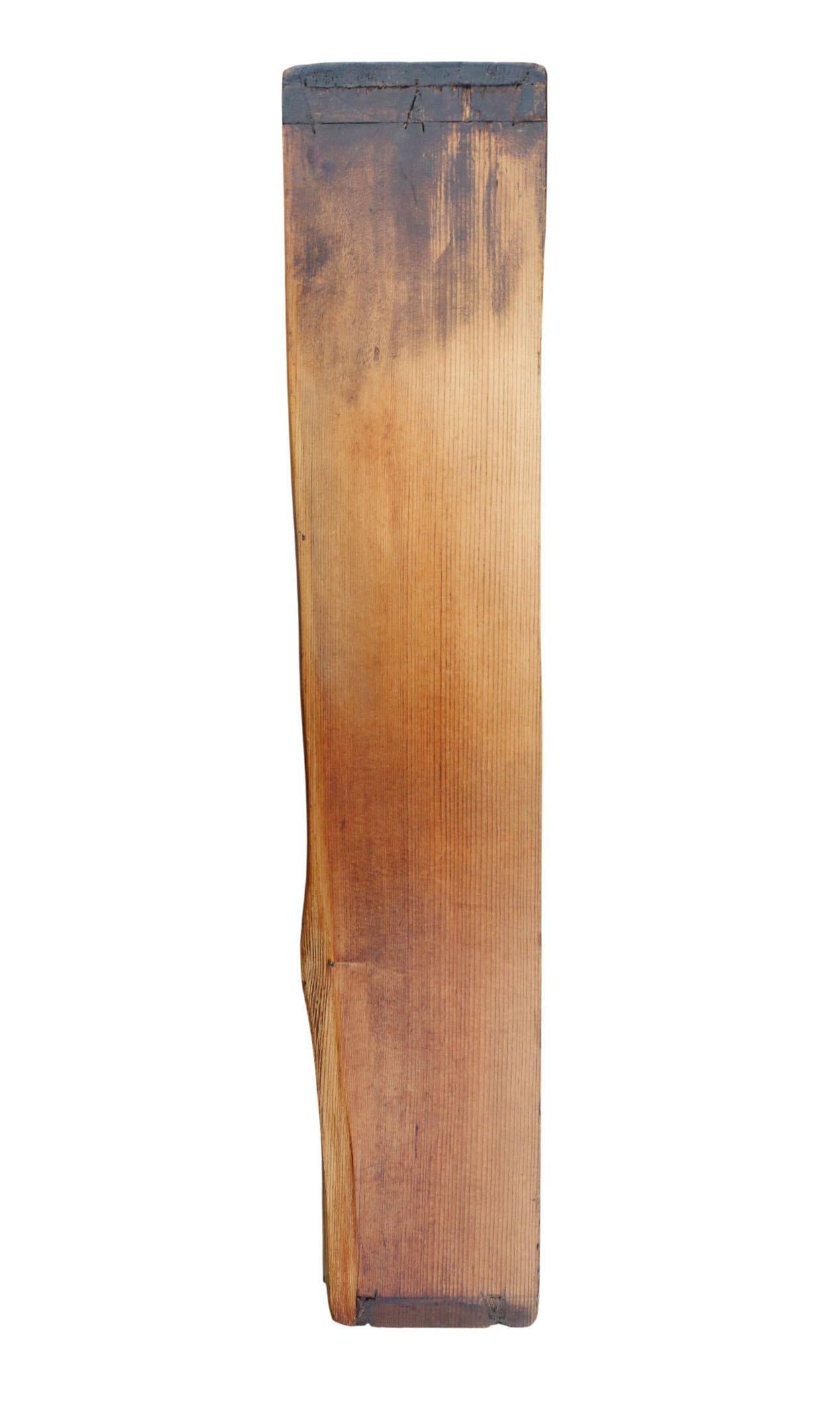 Ancienne table de cuisine ou d'écriture en pin du 19ème siècle avec tiroir - Belle qualité en vente 2