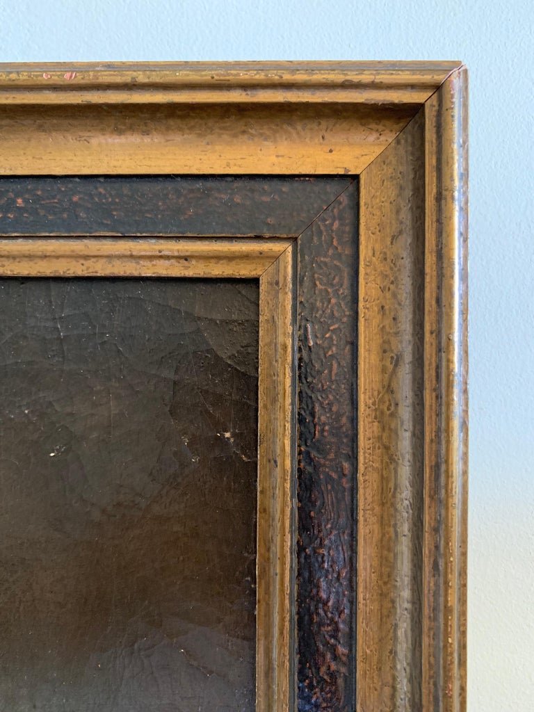 Antique 19th Century Portrait of a Man Original Oil Painting For Sale ...