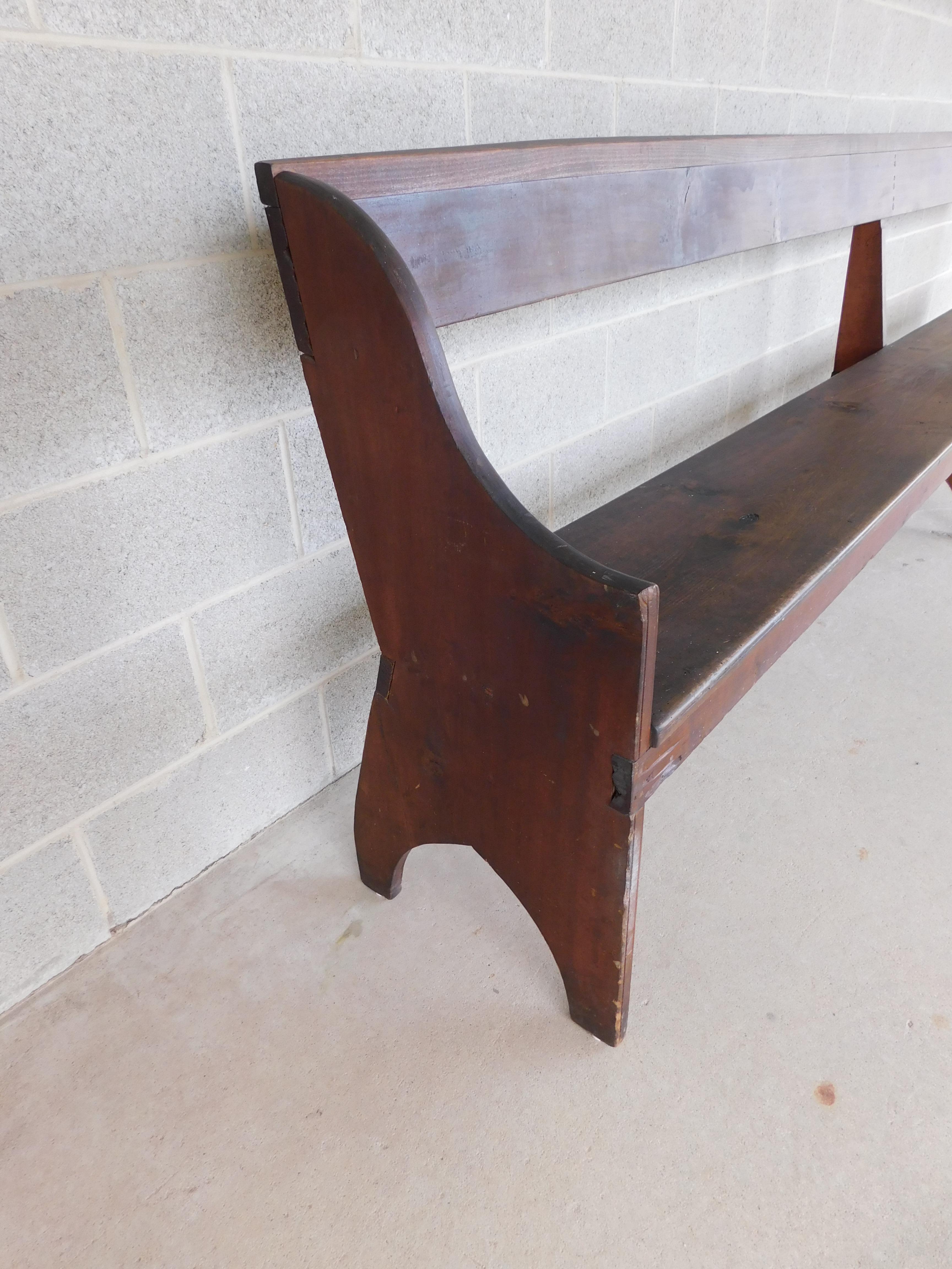 antique shaker bench