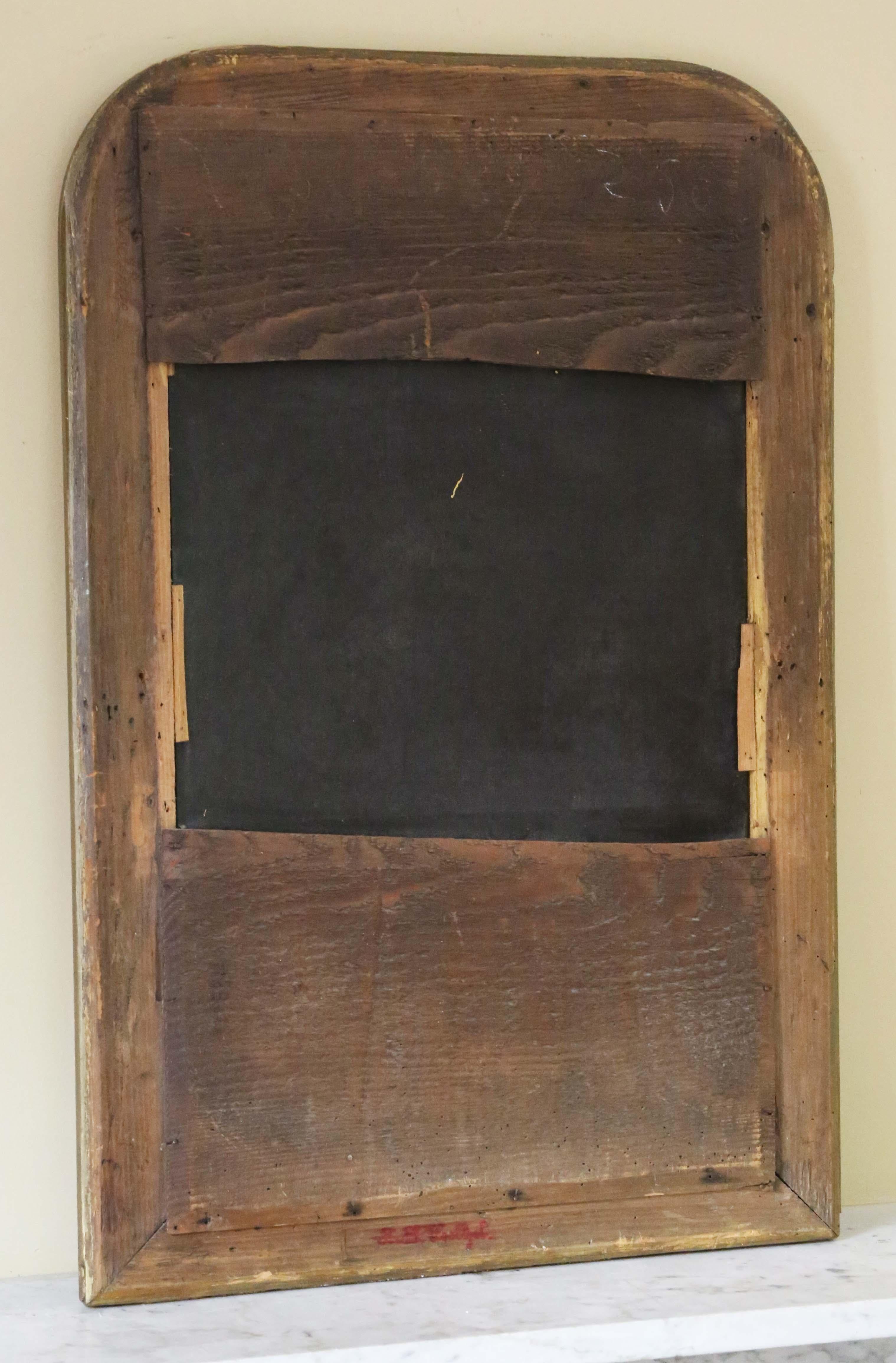 Antique Mirror del XIX secolo di qualità Louis Philippe, dorato, da appoggio o da parete in vendita 2