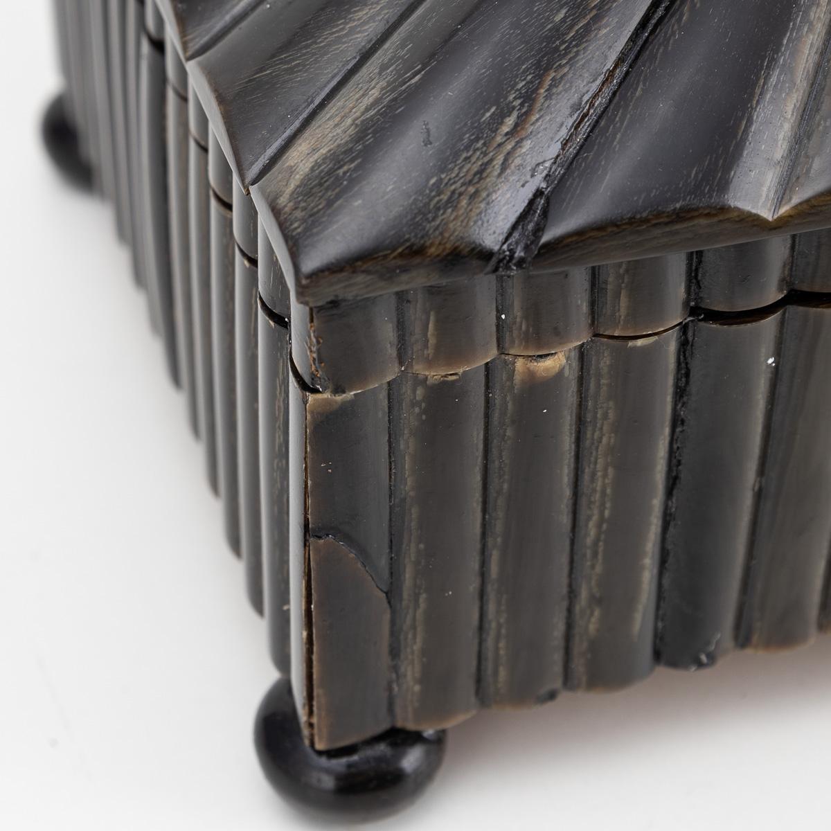 Antique 19th Century Regency Horn Box c.1820 For Sale 11