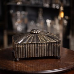 Antique 19th Century Regency Horn Box c.1820