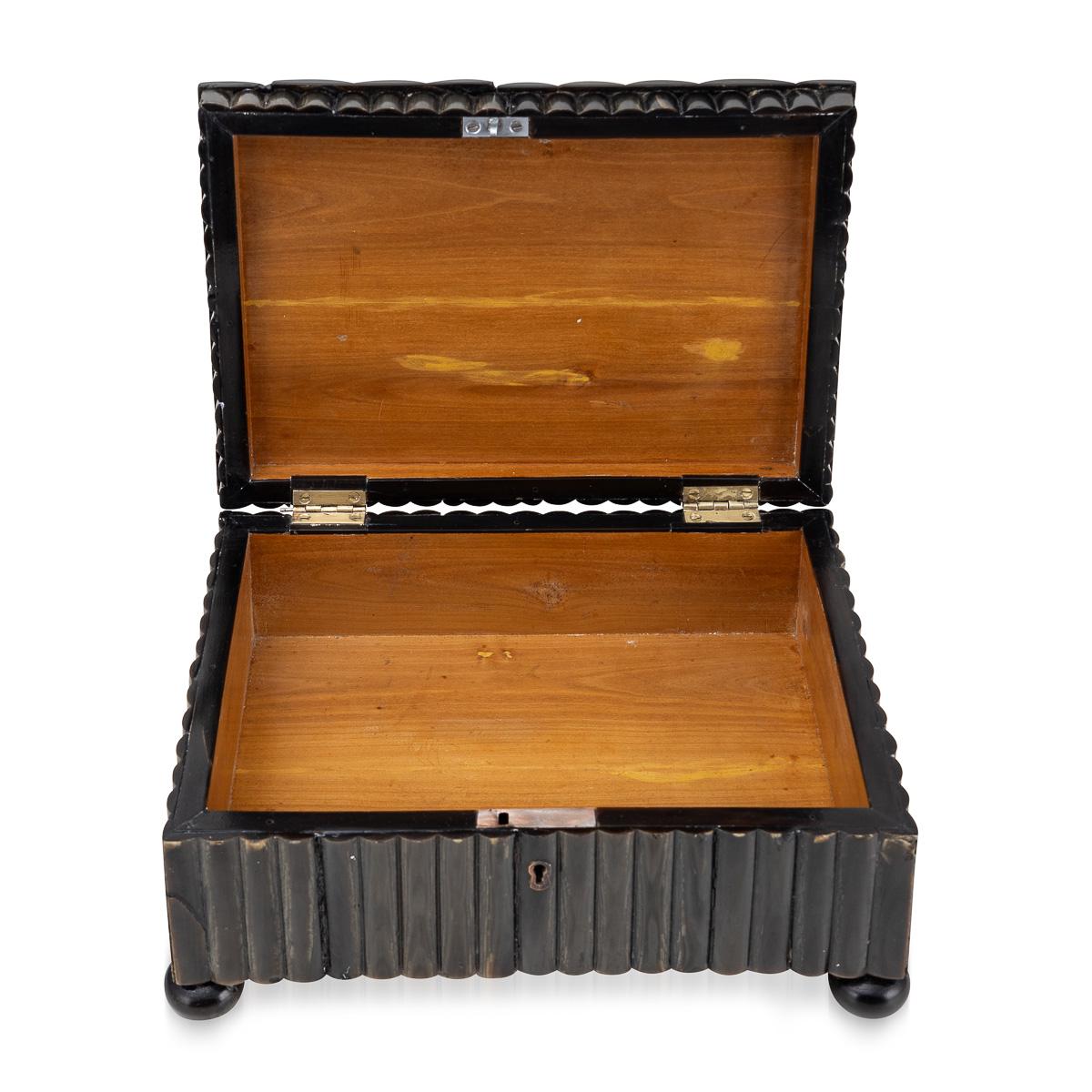 Antique 19th Century Regency Horn Box c.1820 For Sale 2