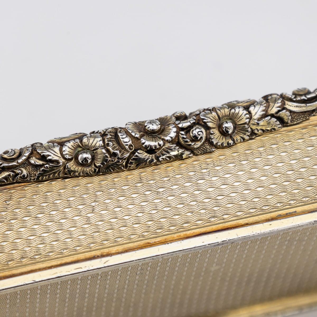 Antique 19th Century Regency Solid Silver Large Snuff Box, London c.1831 For Sale 6