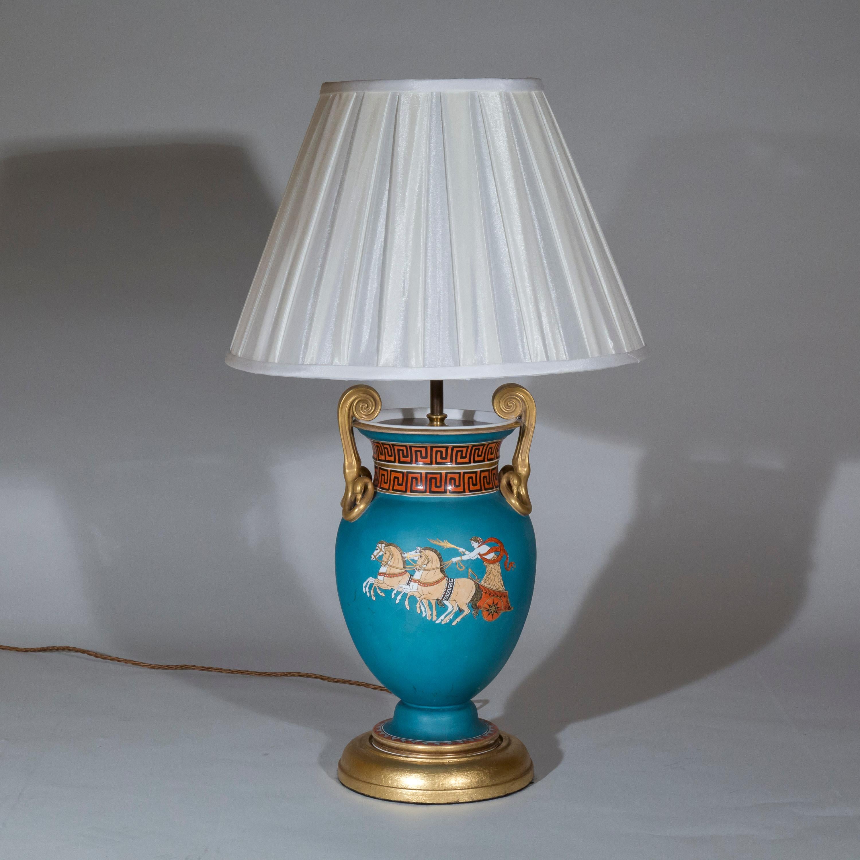 Ancienne lampe de table Regency du 19ème siècle en vente 3