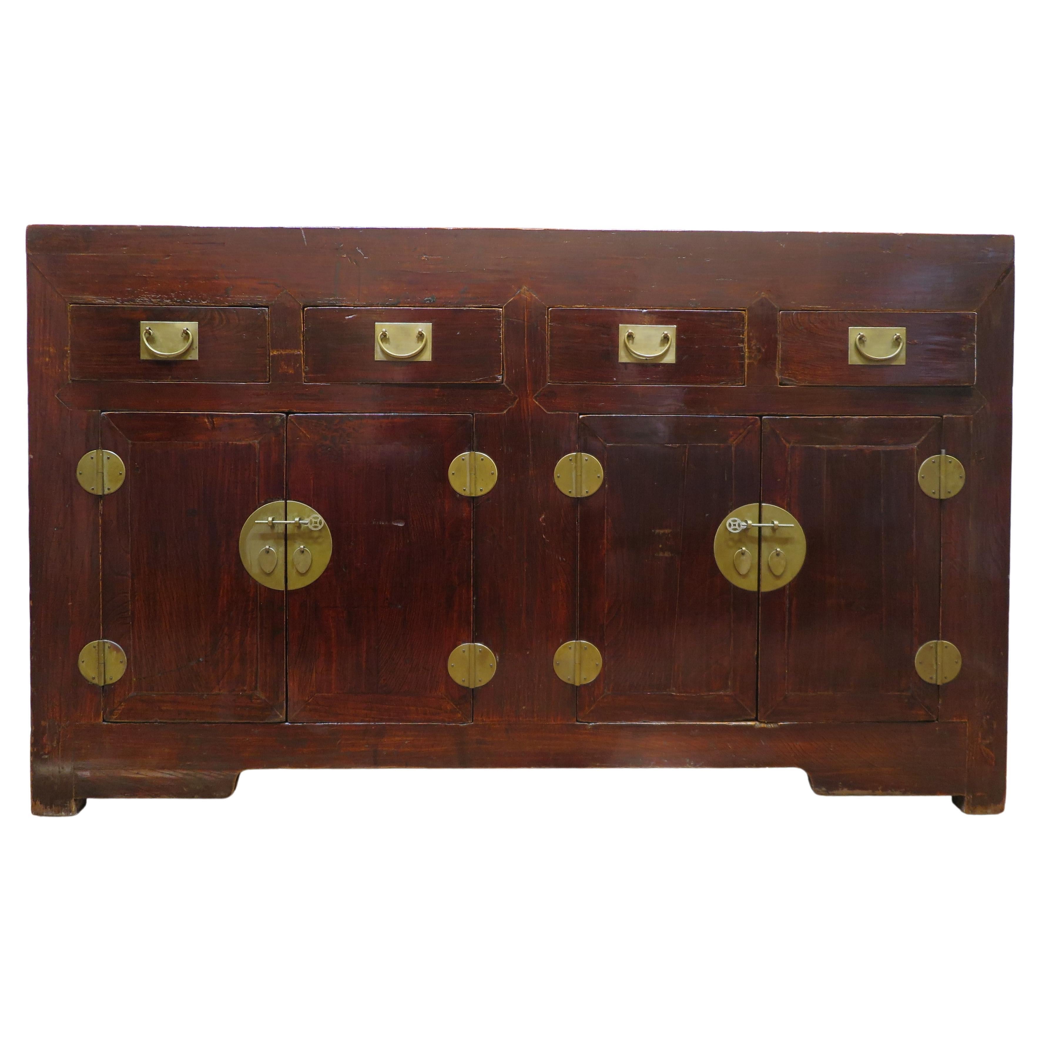 Antique 19th Century Chinese Sideboard
