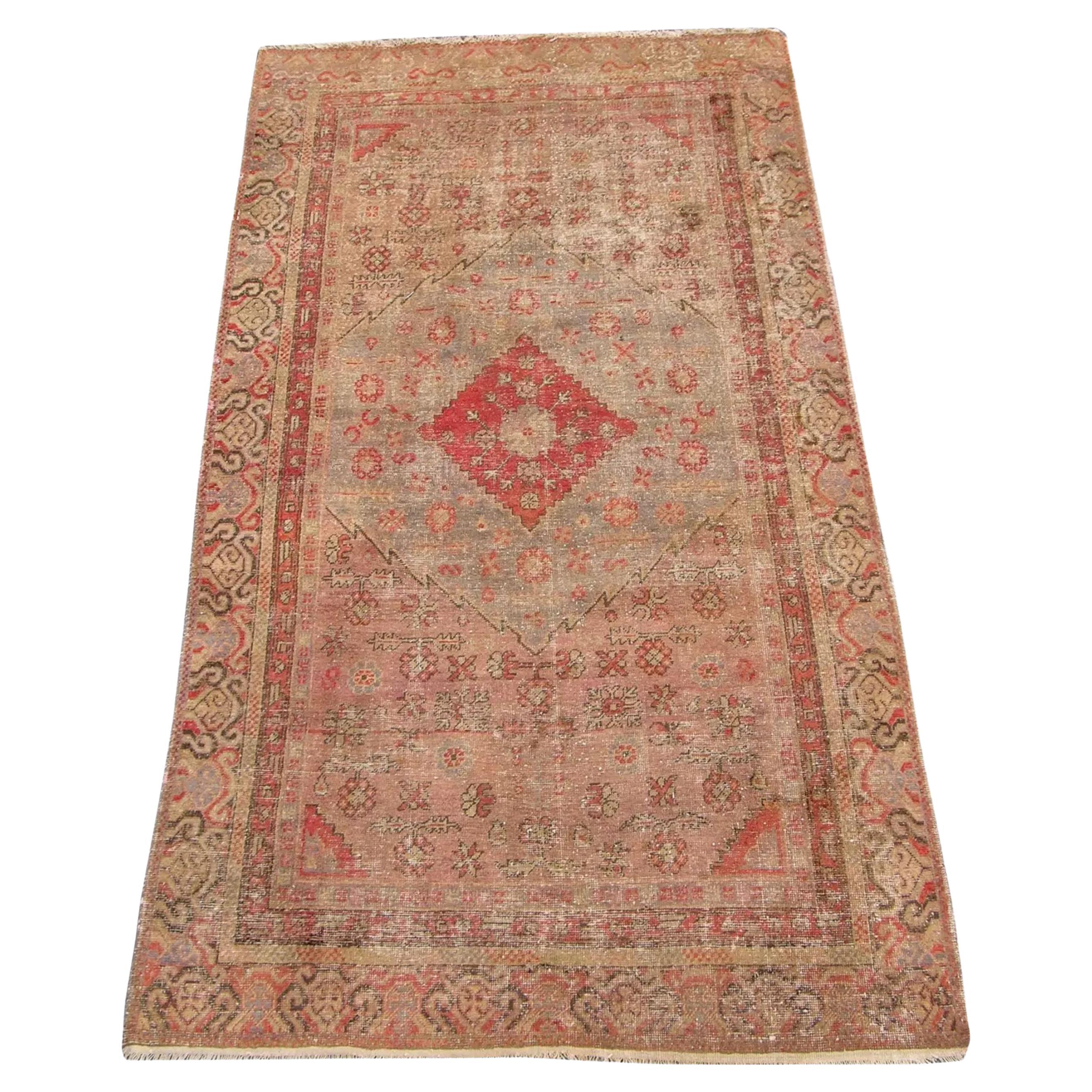 Antique 19th Century Samarkand Rug For Sale