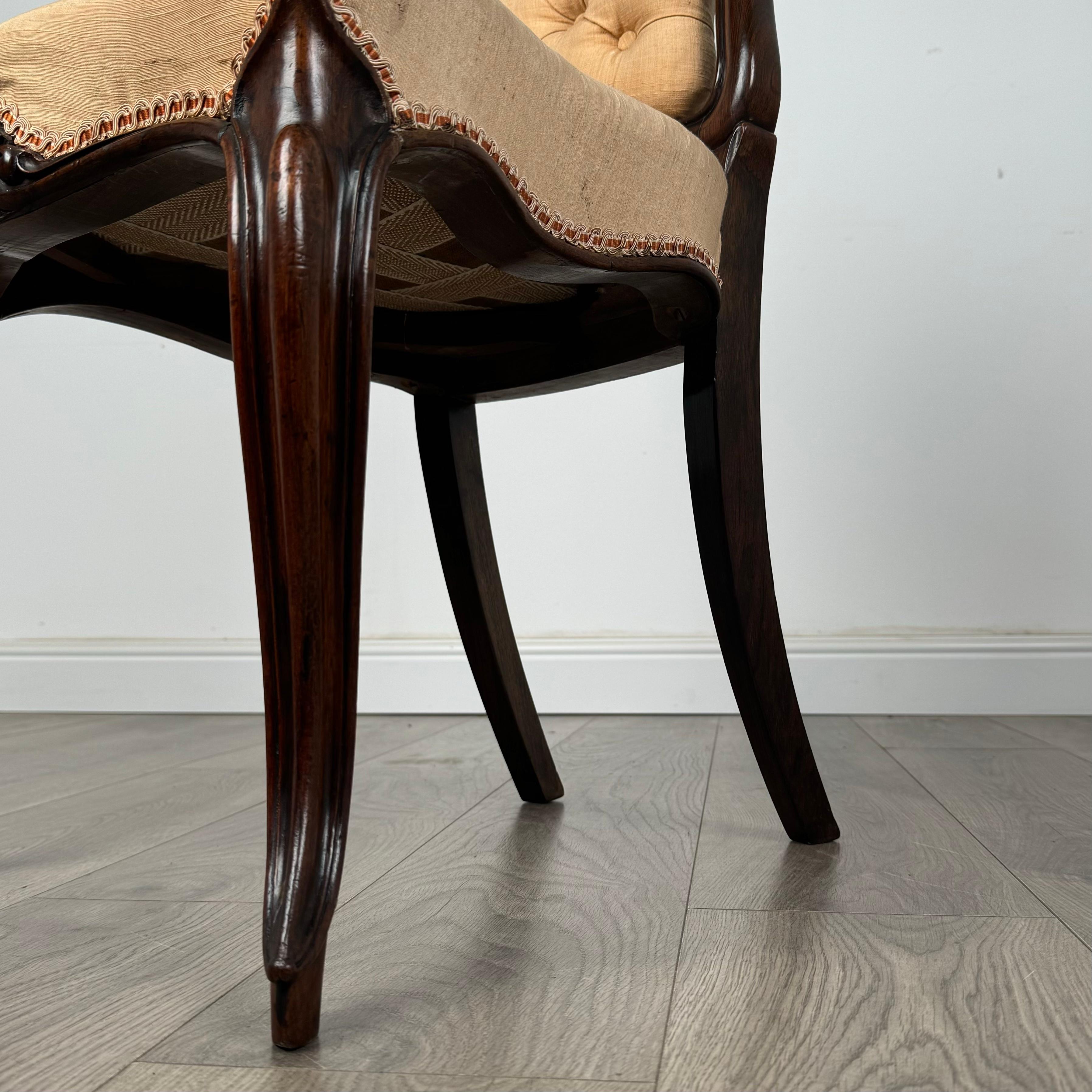 Ensemble de 4 chaises de salle à manger anciennes du 19ème siècle de la meilleure qualité ( REF AF-3460 ) en vente 5