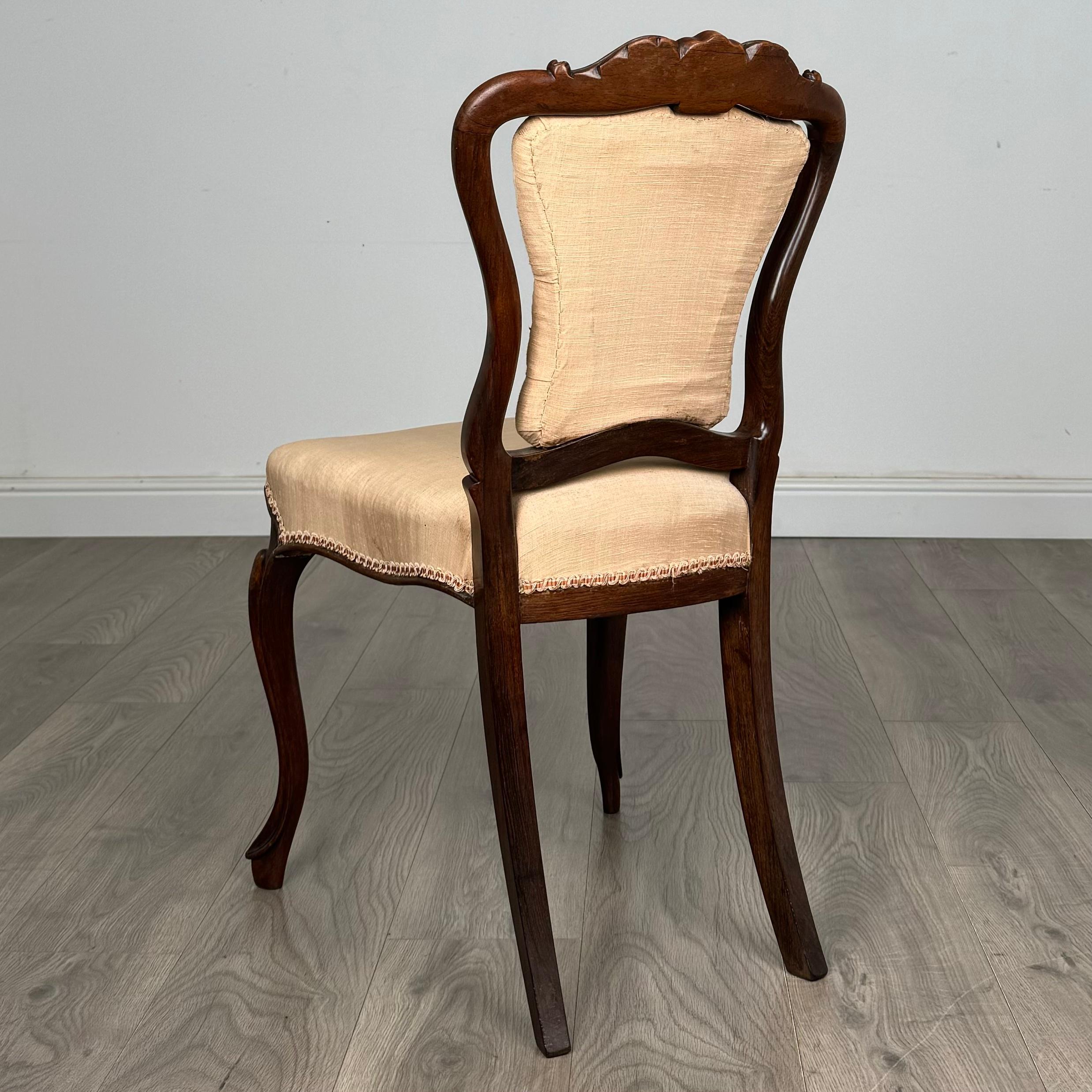 Ensemble de 4 chaises de salle à manger anciennes du 19ème siècle de la meilleure qualité ( REF AF-3460 ) en vente 1