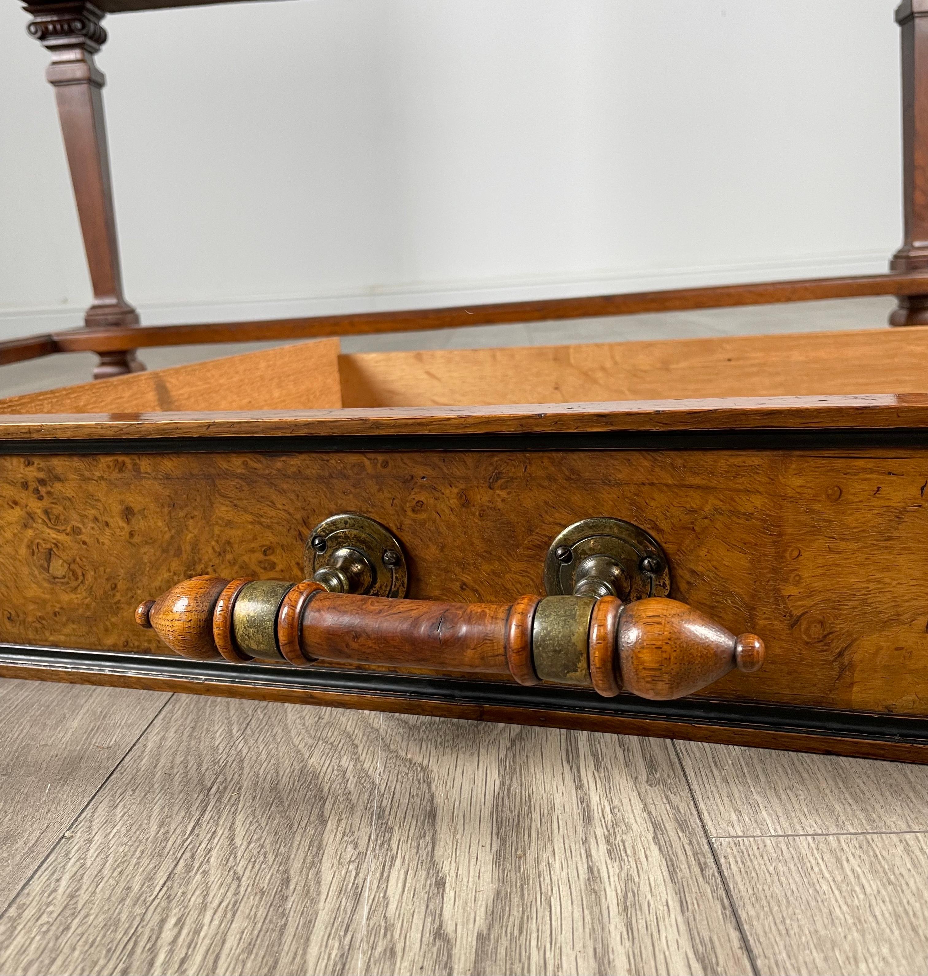 Antique 19th Century Side Table / Console Table In Oak ( REF AF-3118 ) For Sale 8