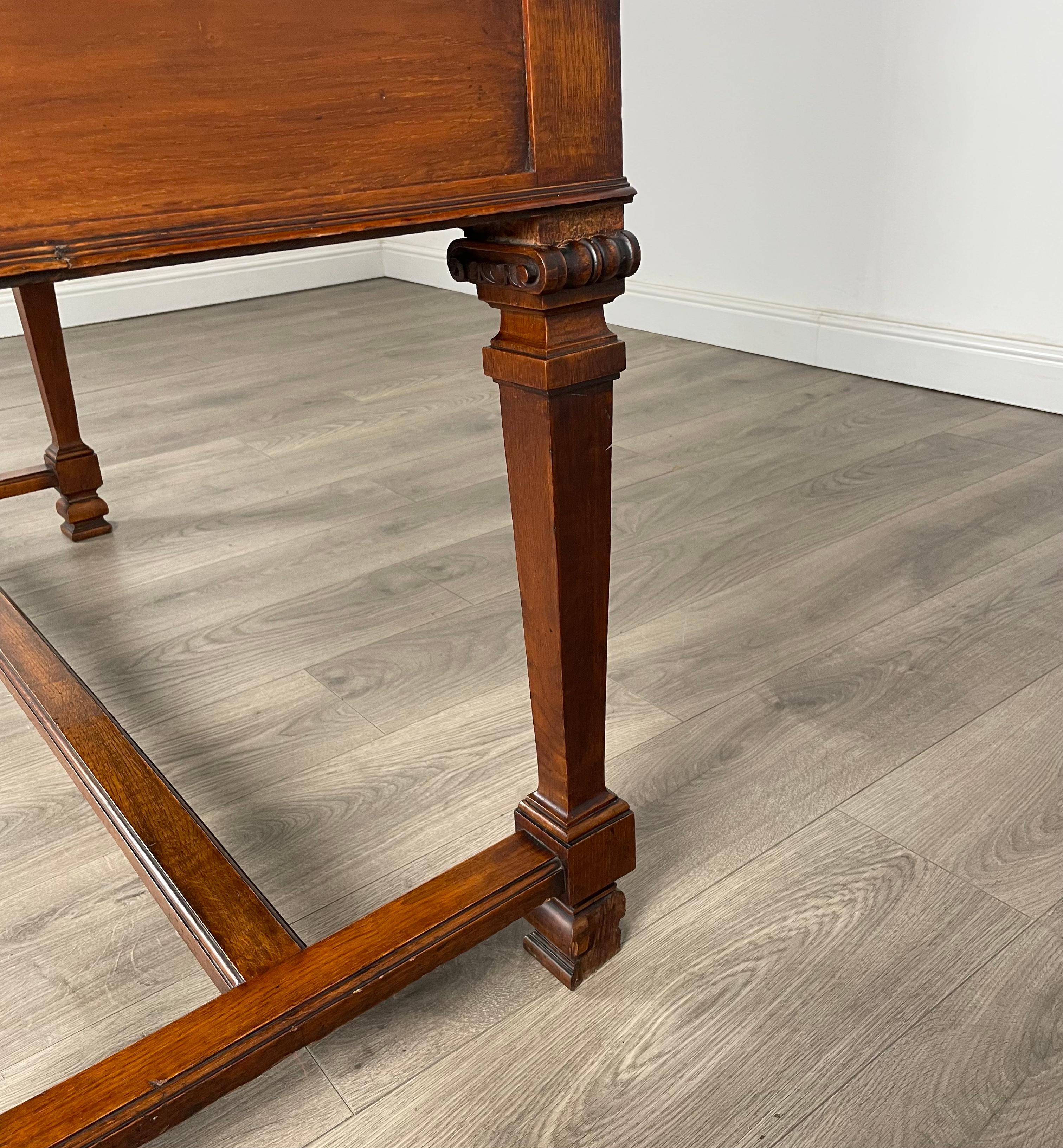 Antique 19th Century Side Table / Console Table In Oak ( REF AF-3118 ) For Sale 10