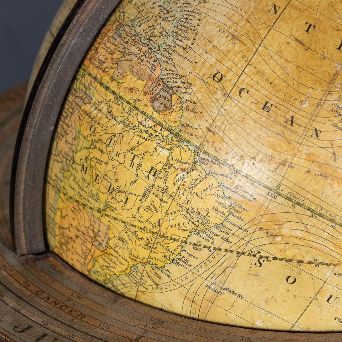 Antico Globo Terrestre Smith del XIX secolo di George Philip & Son Ltd c.C. 1890 in vendita 4