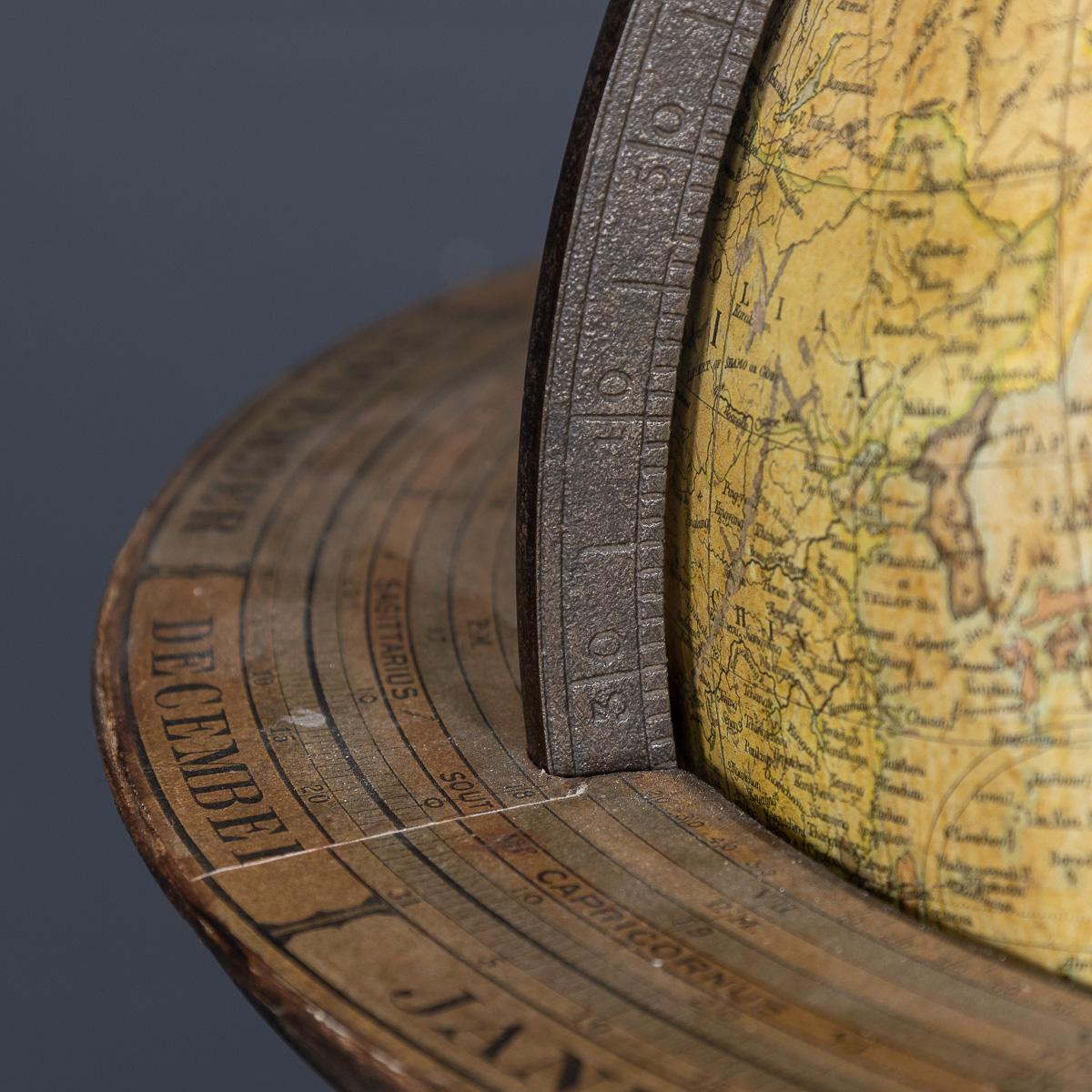 Antico Globo Terrestre Smith del XIX secolo di George Philip & Son Ltd c.C. 1890 in vendita 10