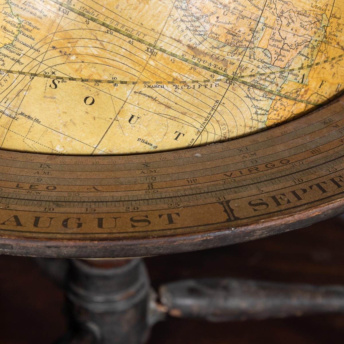 Antico Globo Terrestre Smith del XIX secolo di George Philip & Son Ltd c.C. 1890 in vendita 2
