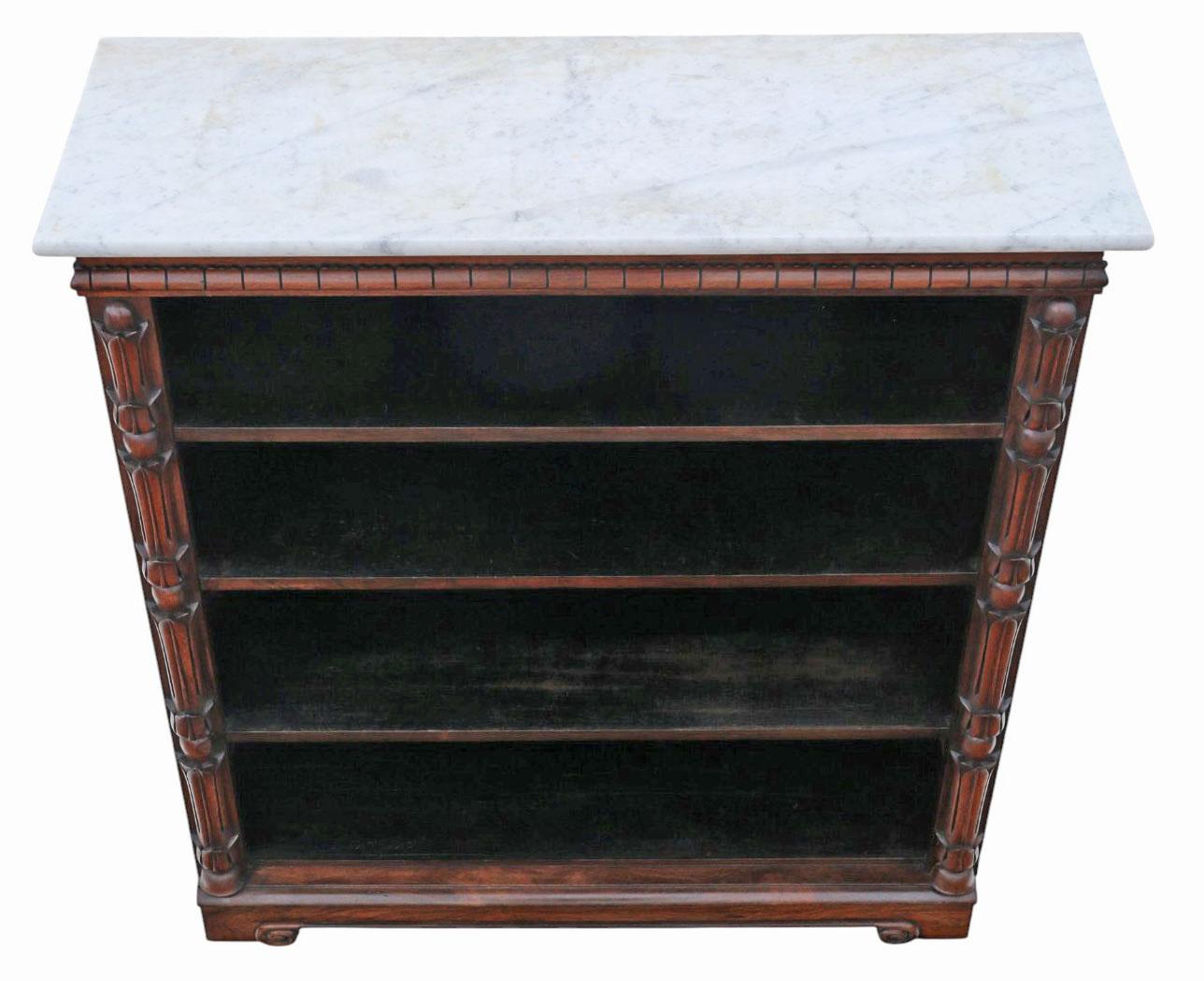 Antica libreria regolabile in legno di conifera del XIX secolo con impiallacciatura in palissandro e piano in marmo patinato

Età, colore e patina incantevoli. Sarebbe fantastico nella giusta collocazione. Pieno di età, carattere e fascino.

Un