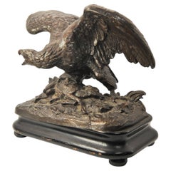 Antique 19th Century Style French Animalier Bronze Sculpture Antoine-Louis Barye