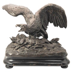 Antique 19th Century Style French Animalier Bronze Sculpture Antoine-Louis Barye