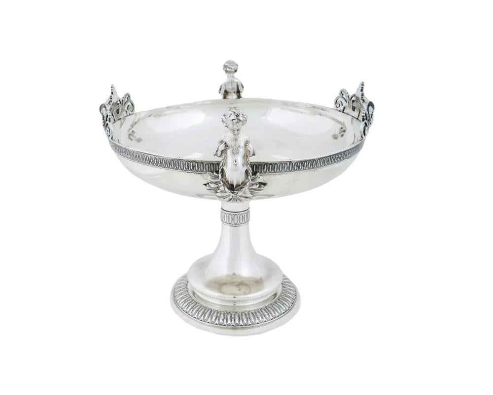 Unknown Antique 19Th Century Tiffany And Co Silver Centerpiece For Sale